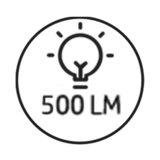 LED-Lichtquelle mit einer Lichtstärke von 500 LED-Lumen