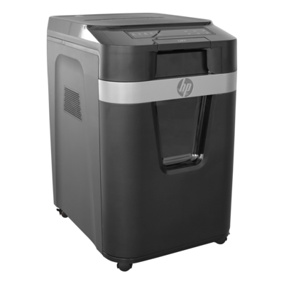 Aktenvernichter HP Pro Shredder Auto 200MC Front rechte Seite/GO Europe