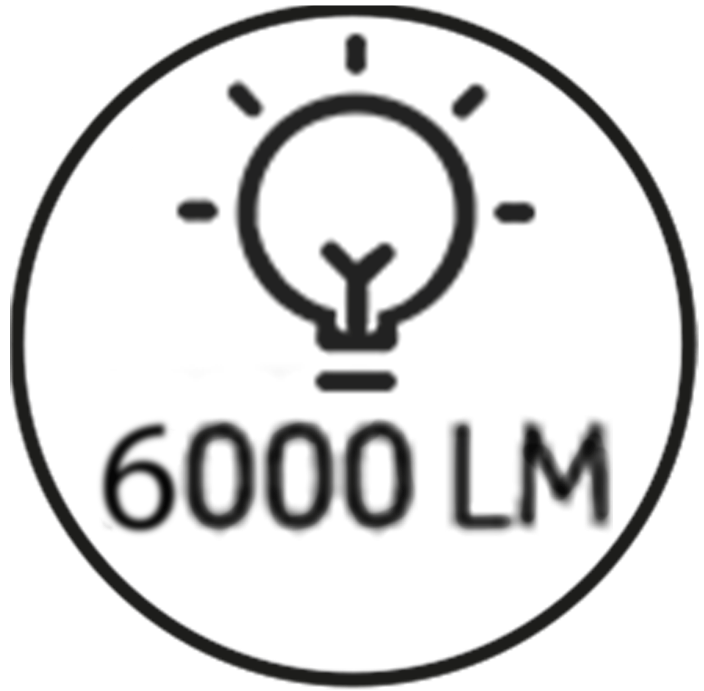Piktogramm HP Projektor 6000 LED Lumen/GO Europe