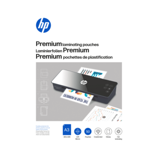 Verpackung HP Laminierfolien Premium A3 125 Micron 50 Stück/GO Europe