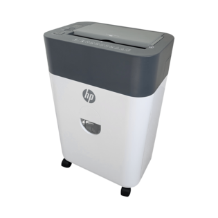 Aktenvernichter HP OneShred Auto 100CC Front linke Seite/GO Europe