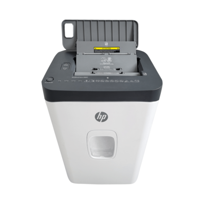 Aktenvernichter HP OneShred Auto 200CC Front oben offene Papierzufürung/GO Europe