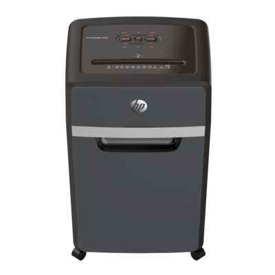 HP Pro Shredder 24CC Front von oben/GO Europe