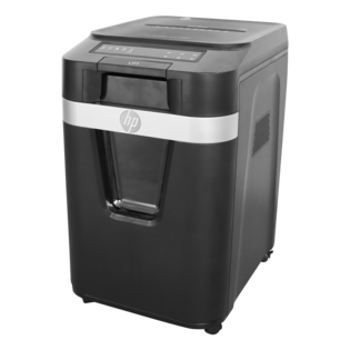 Aktenvernichter HP Pro Shredder Auto 200CC Front linke Seite/GO Europe