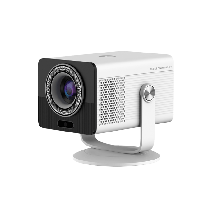 Projektor HP MC400 Front linke Seite/GO Europe