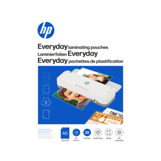 Verpackung HP Laminierfolien Everyday A5 80 Micron 25 Stück/GO Europe