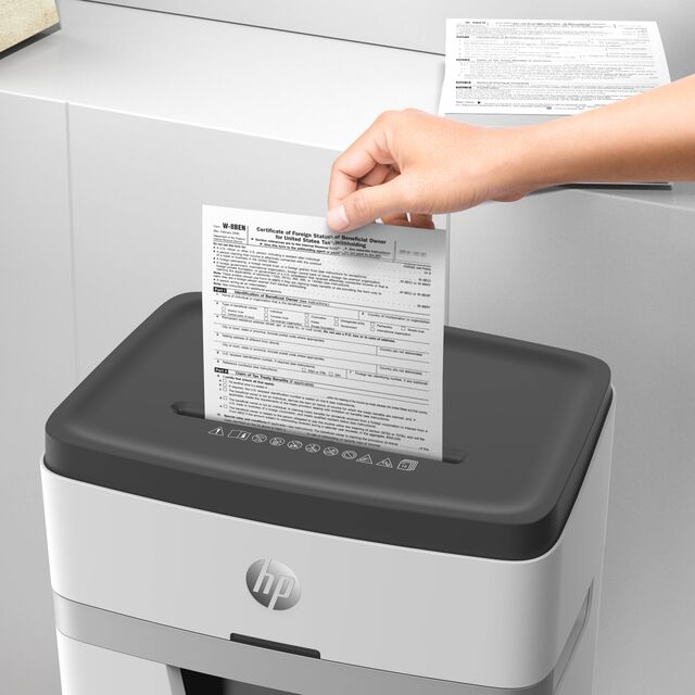 DESTRUCTEUR PAPIER ONE SHRED 12 CC 23L 12 FEUILLE - HP