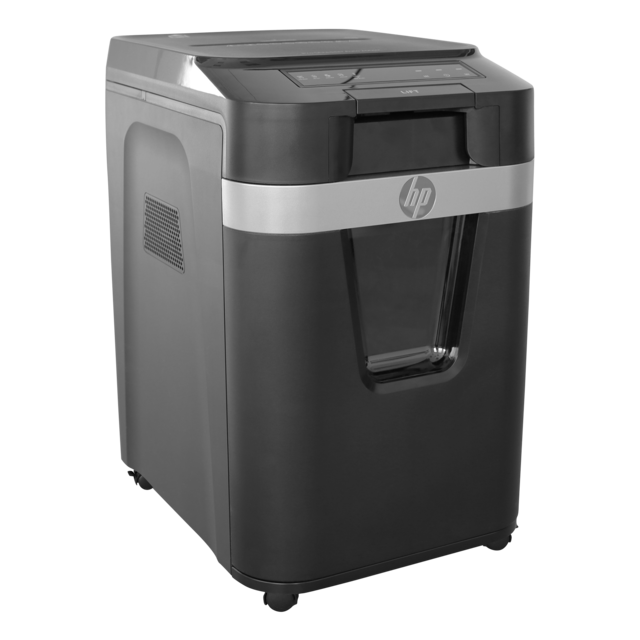 Aktenvernichter HP Pro Shredder Auto 200CC Front rechte Seite/GO Europe