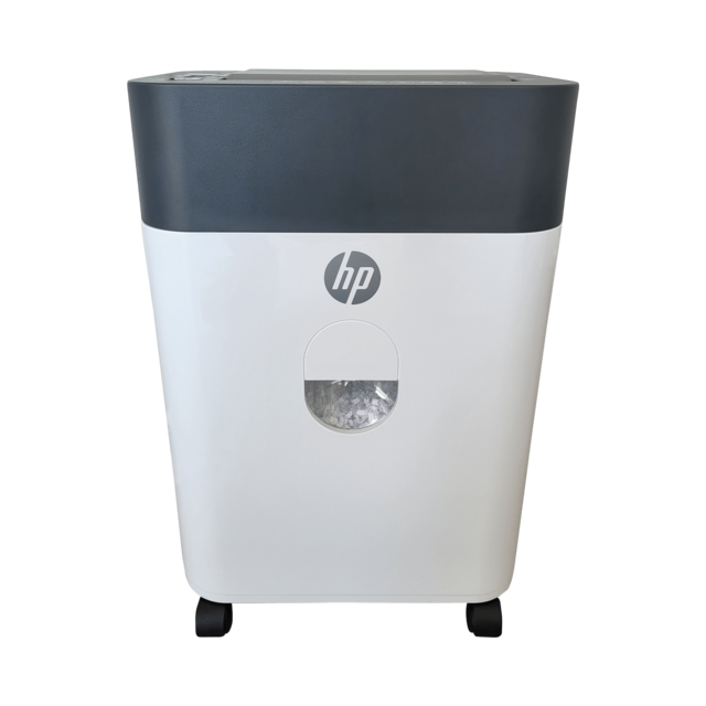 Aktenvernichter HP OneShred Auto 100CC Front/GO Europe