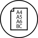 DIN A4, DIN A5, DIN A6, Visitenkarten