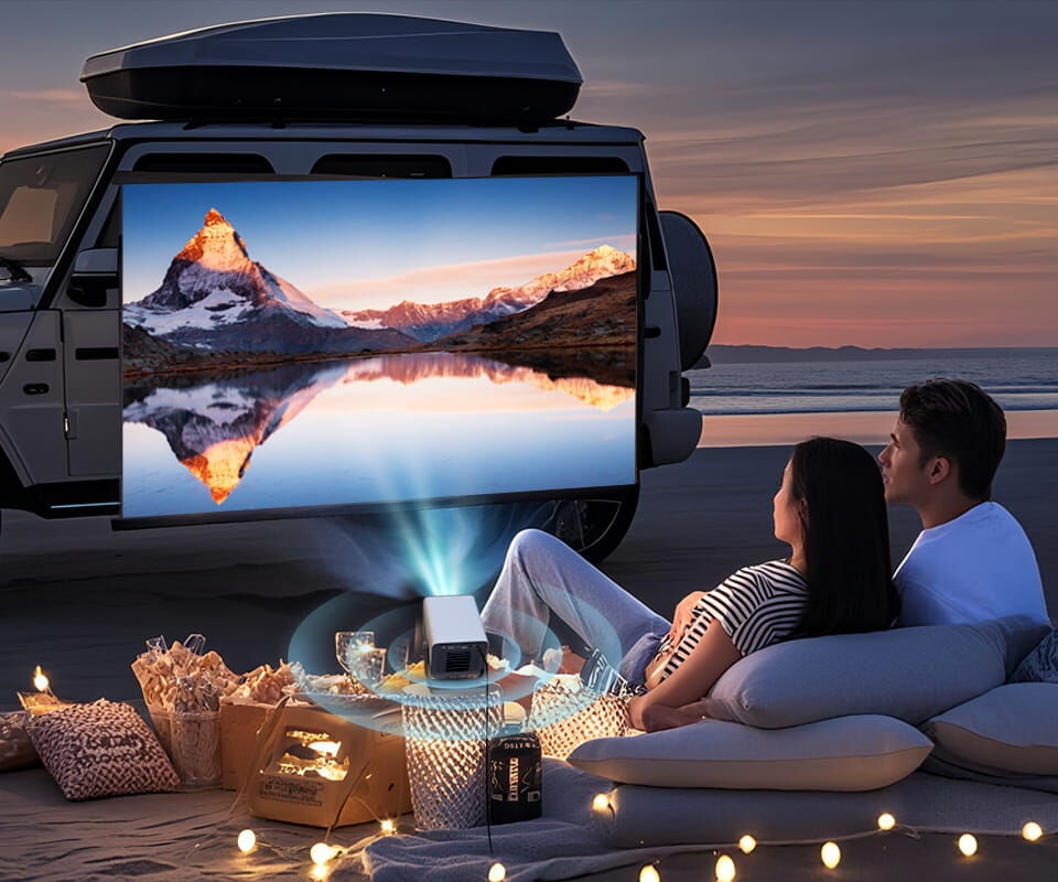 HP Projektor MC475 in Anwendung/GO Europe