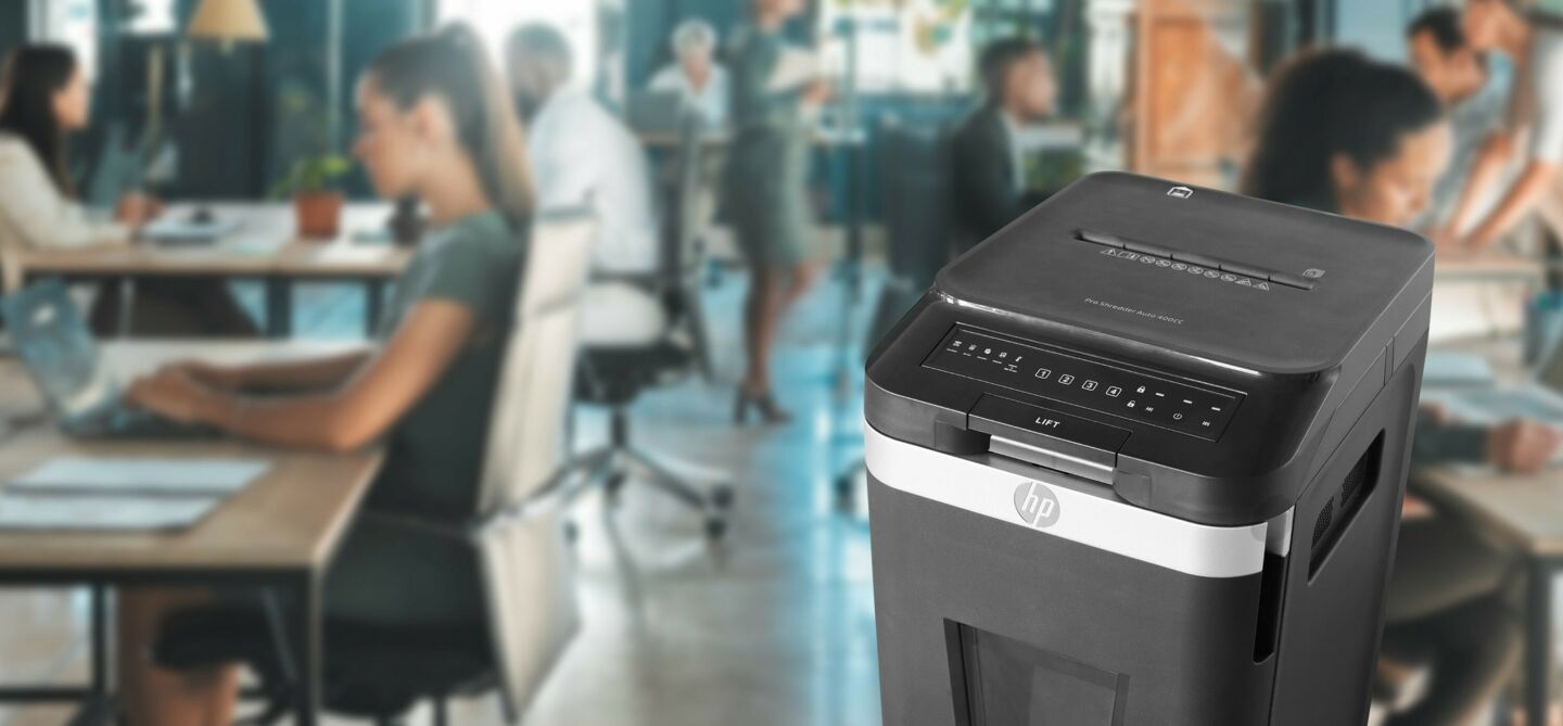HP OneShred Auto 400CC with background/GO Europe