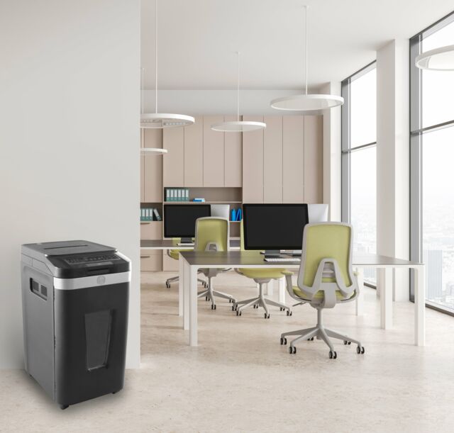 Aktenvernichter HP Pro Shredder Auto 400MC Büroumgebung/GO Europe