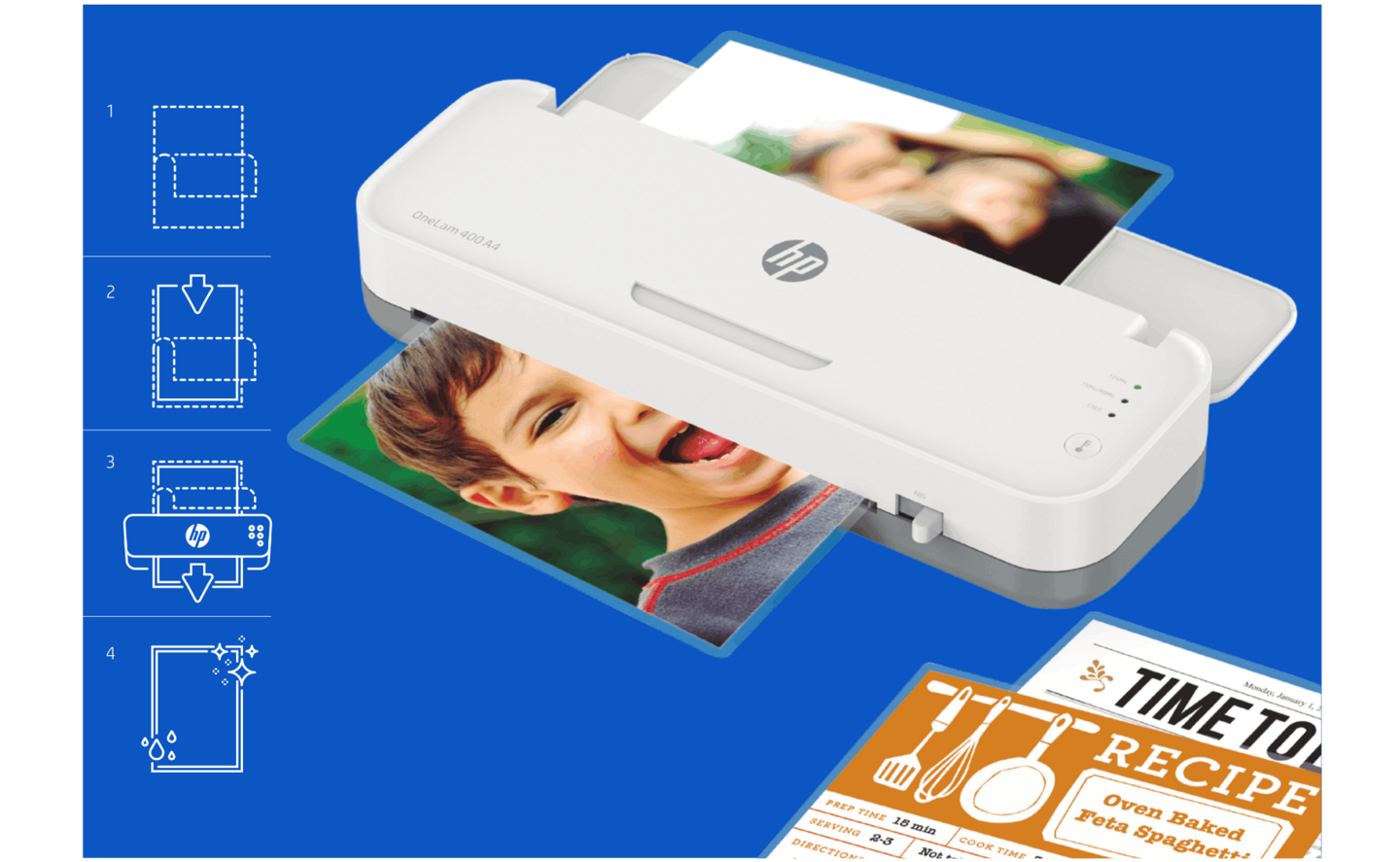 HP Laminating pouches/GO Europe