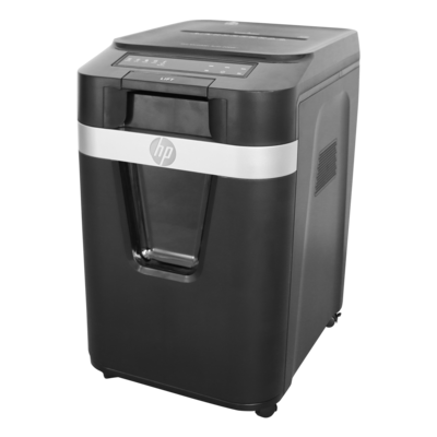 Aktenvernichter HP Pro Shredder Auto 200CC Front linke Seite/GO Europe