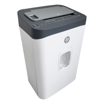 Aktenvernichter HP OneShred Auto 200CC Front rechte Seite/GO Europe