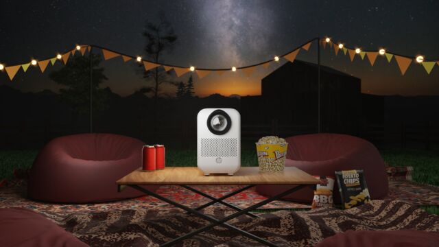Projektor HP CC180W in Umgebung/GO Europe