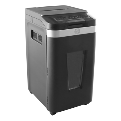 Aktenvernichter HP Pro Shredder Auto 400MC Front rechte Seite/GO Europe