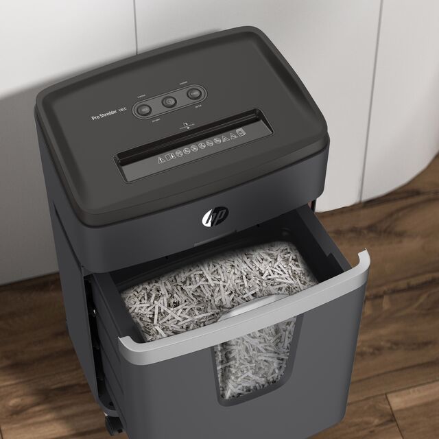 Déchiqueteuse HP OneShred 18CC pour 18 feuilles à la fois